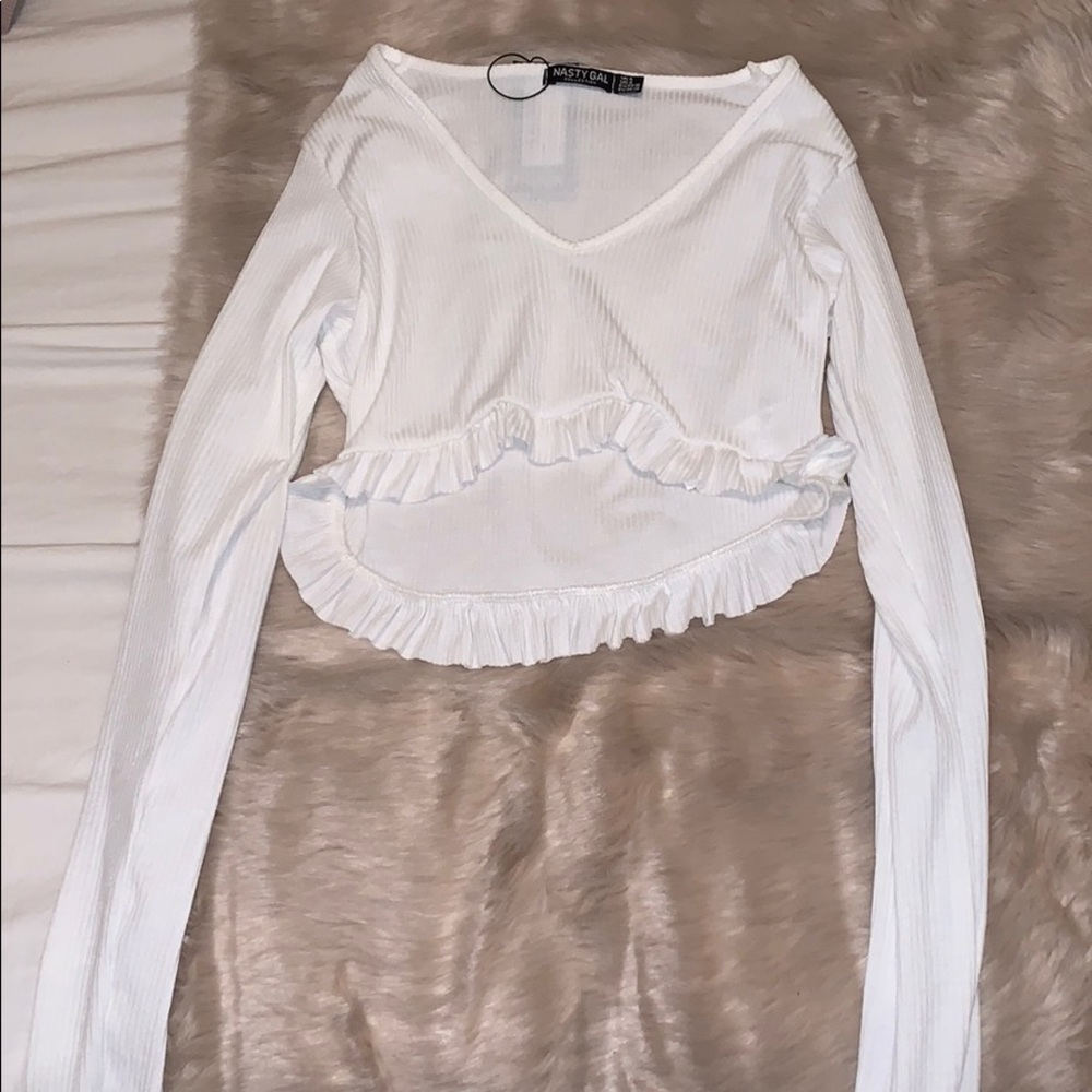 Nasty gal cropped top